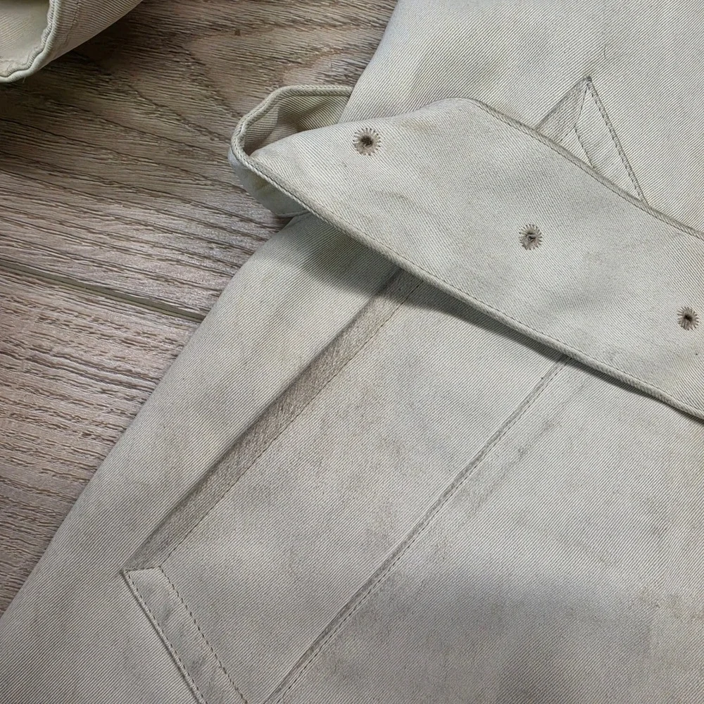 Burberry Trench Coat Womens Cream Fair Vintage Belted Nova Check Lining - Picture 9 of 16